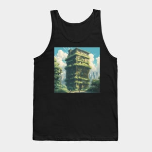 Biopunk tower vegetation Tank Top